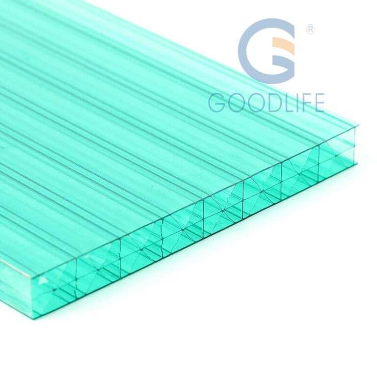 Nahaufnahme des X-Struktur-Querschnitts mit internen verstärkten Kammern