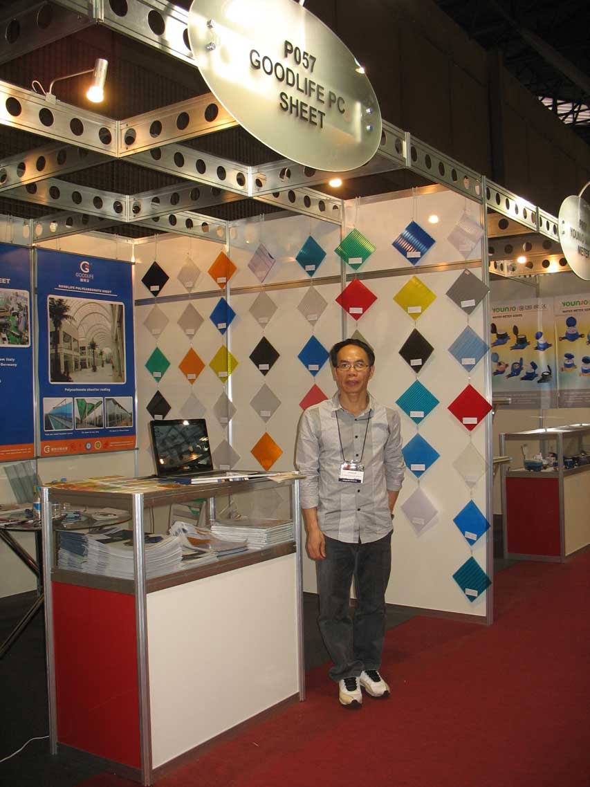 Die Goodlife-Fabrik präsentiert Produkte auf der Baumesse in Mexiko