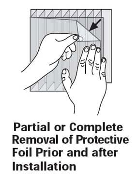 Korrekte Methode zum Entfernen der Schutzfolie und Versiegeln der Kanten bei 6 mm SABIC-Polycarbonatplatten