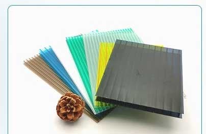 Verschiedenfarbige X-Struktur-Polycarbonatplatten für architektonische Dacheindeckungen