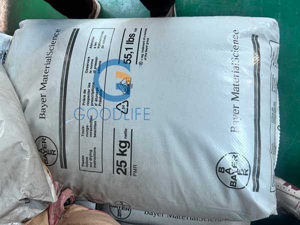 Original Bayer Infrarot-Wärmeschutz-Funktionsmasterbatch-Säcke im GOODLIFE-Produktionswerk gelagert